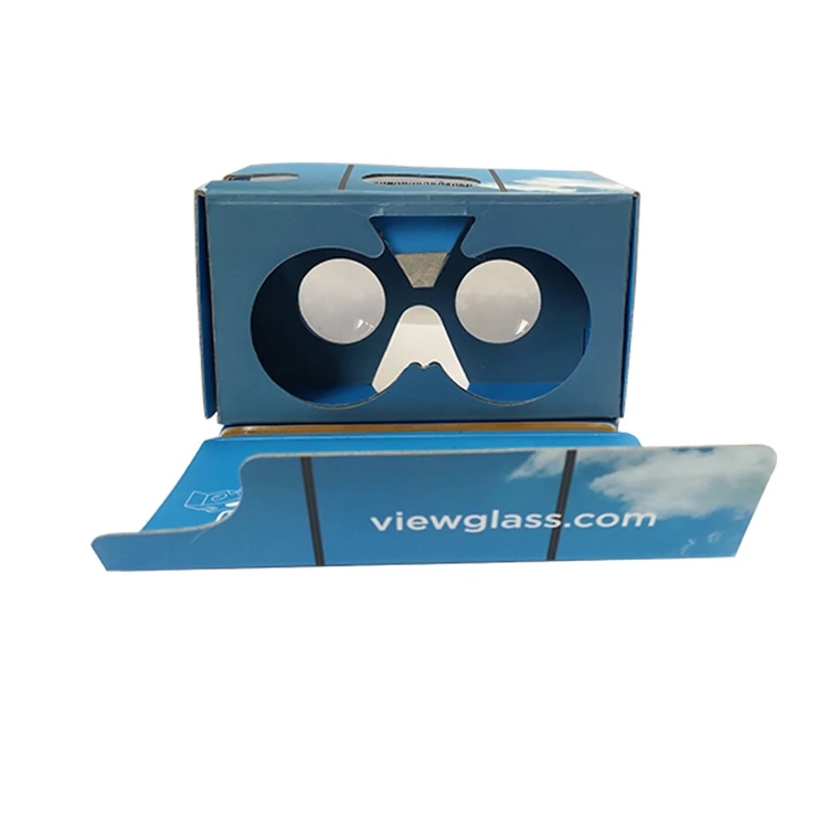 Factory Supply Customized Google Cardboard VR 3D Glasses Machine to Make Cardboard Boxes for Smart Phone Watch 360 VR Video