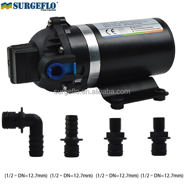 SURGEFLO DP-160 12v 24V 160PSI7LPMミニDC電気洗車高圧