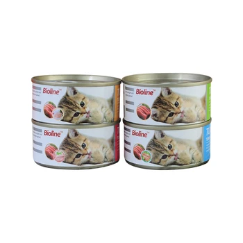Selected Ingredients Tuna+Chicken/Tuna+Beef/Tuna+Shrimp Wet Canned Cat Food