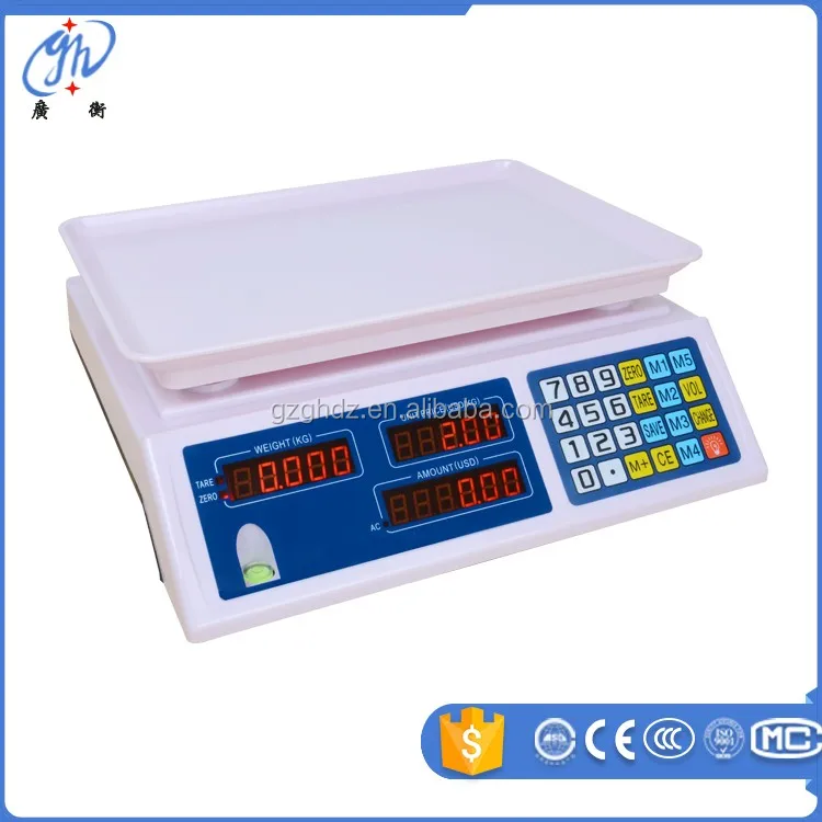 Wholesale double sided lcd display digital weighing scale For Precise  Weight Measurement 
