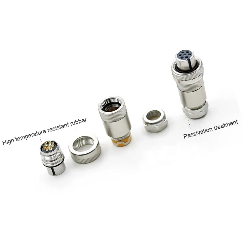 Moog Proportional Connector Servo Value 7pin Plug Connector DB97007061 CA120001-92