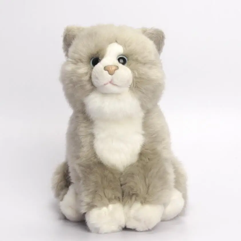 creative 3d grey cat stuffed toy| Alibaba.com