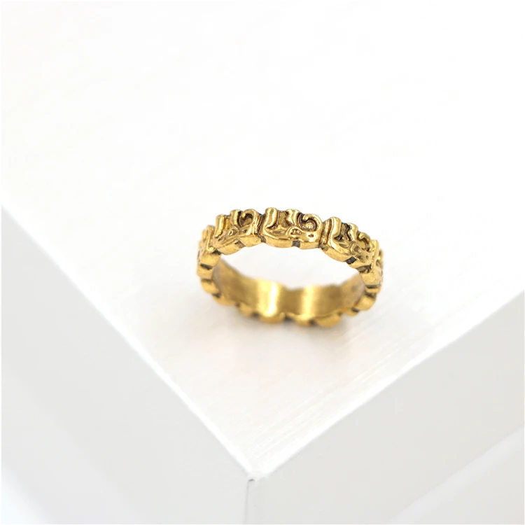 Buy Gold Rings Online  Gold Elephant Tail Ring Collections