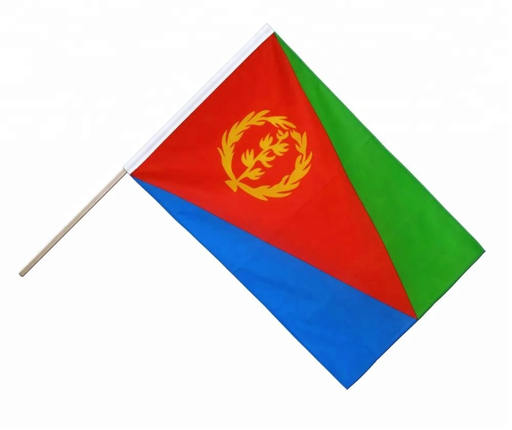 Eritrea Small Hand Waving Flag 6" x 4" 