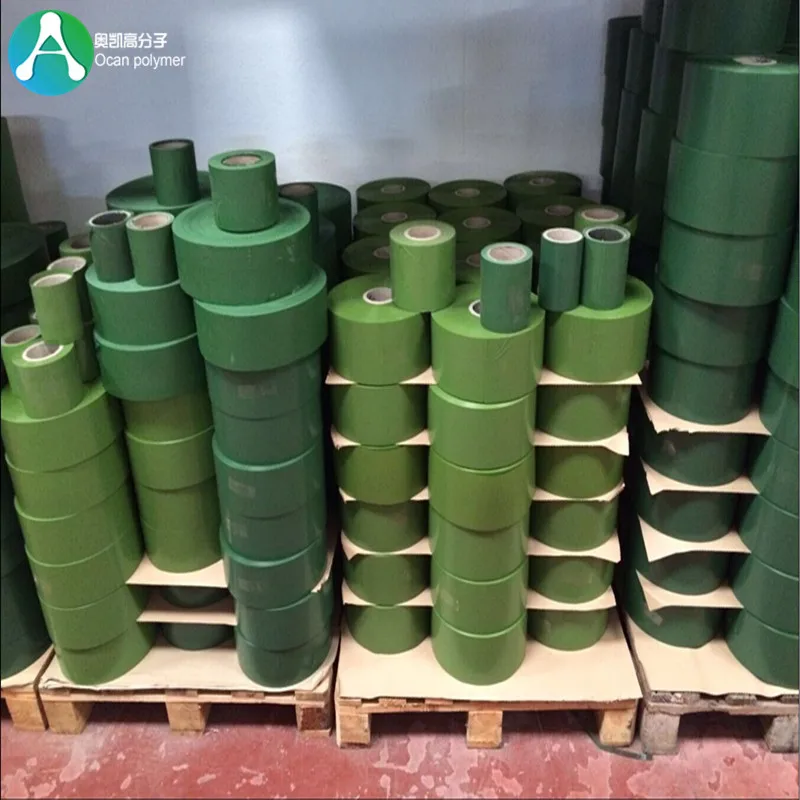 Ocan PVC Christmas Tree Film Roll Green Color PVC Sheet for Making Artificial Tree