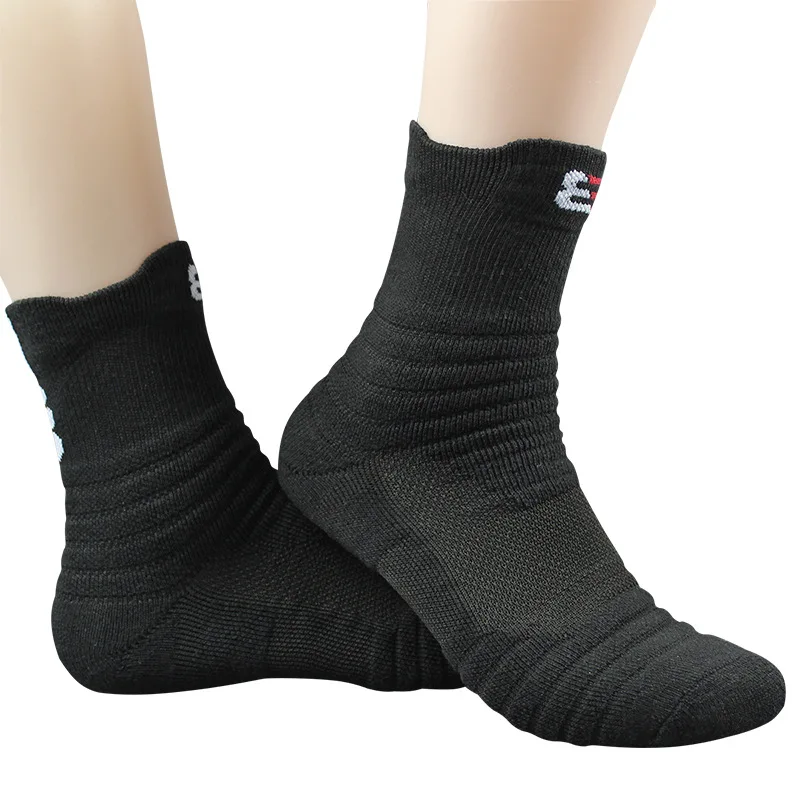 100 cotton running socks