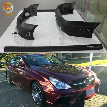 CLS-Class WD Style W219 Front Bumper With LED DRL Light For MB