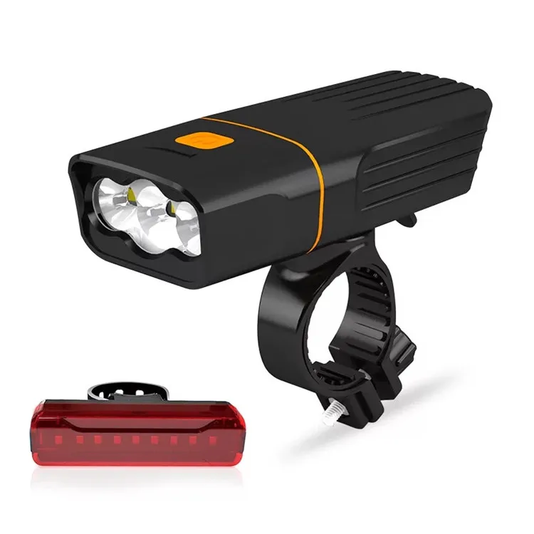 Best Version Eu Standard Adjustable Direction Brightest Usb Bicycle Front Led Light for Bike