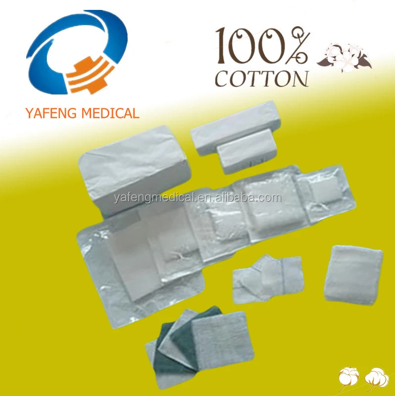 certificate approved gauze swabs/guaze medical for gauze swabs