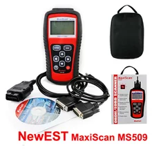 Hot! New Brand Autel MaxiScan Car Code Reader Autel MS509 OBDII OBD auto OBD2 Scanner Maxiscan MS 509 Automotive Diagnostic Tool