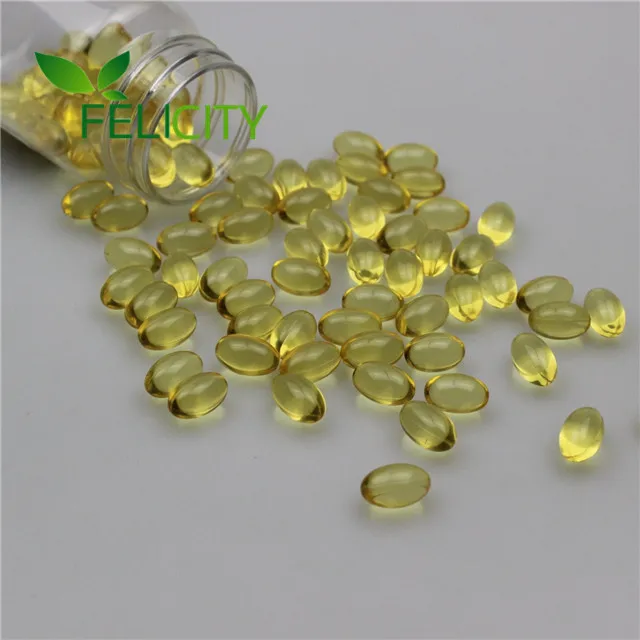 Privet Label Halal Certificated Cod liver oil vitamin a capsule vitamin d capsule