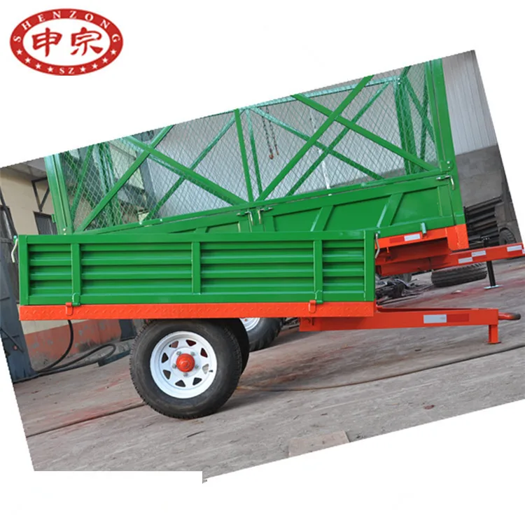 
 Небольшой сельскохозяйственный транспортный сельскохозяйственный опрокидной трейлер  