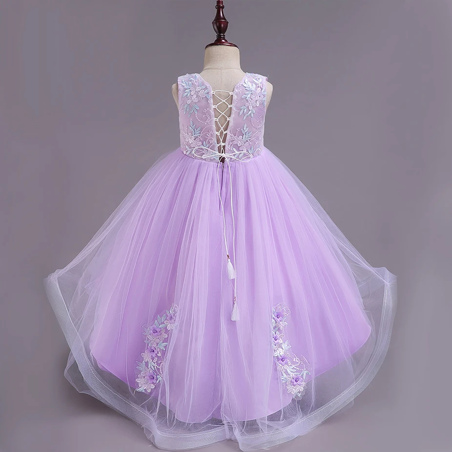 Оптовая продажа; товары продукты; пышные кружевные вечерние платья с короткими рукавами для девочек