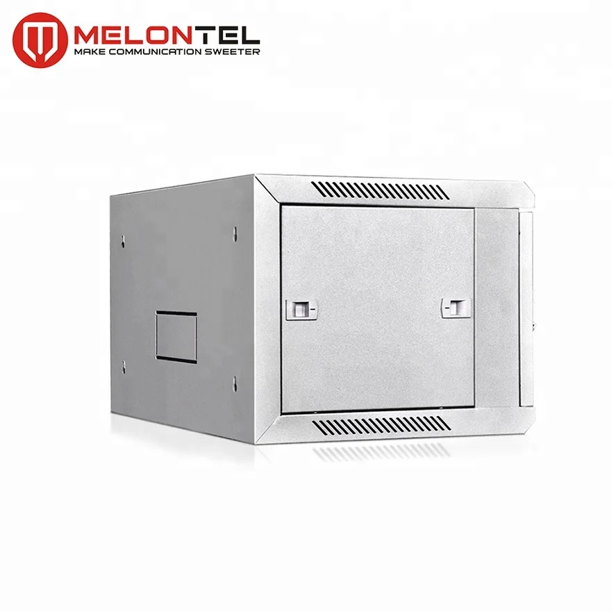 MT-6011 высокое качество 6U 19 дюймов мини Запираемые черный/серый настенный шкаф для сетевого