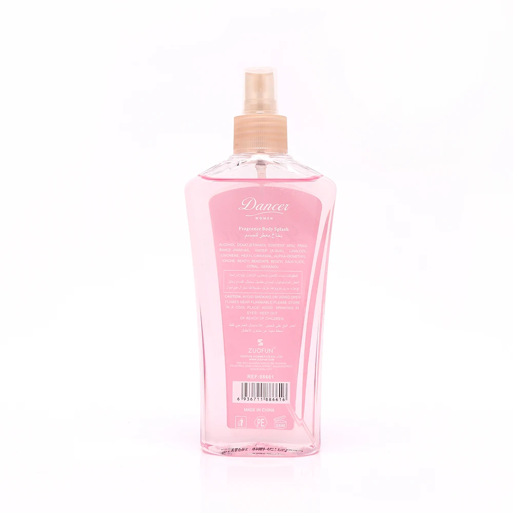 Wholesale Cheap 250ml Sweet Fruity & Floral Ladies Body Spray in Bulk for Dubai