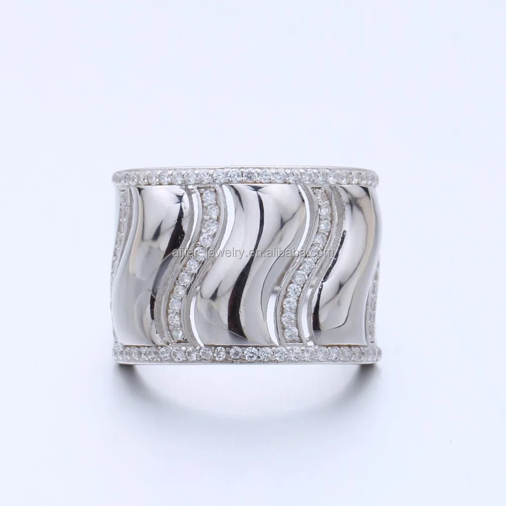 New Western Model Silver Wax Patterns Genuine CZ Diamond Wedding Bands Ring Set  Mans Women Ladies Gay Couple Rings
