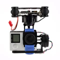 Free Shipping 3 Axis Brushless Gimbal Mount with Controller for Gopro 3 4 DJI Phantom K5BO