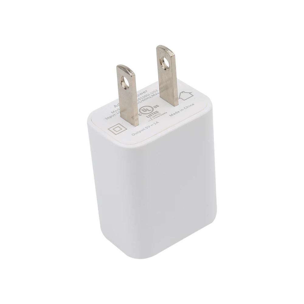 USA market use FCC  CEC DOE approved LED lighting phone pad  Single USB port 5V 1A  charger