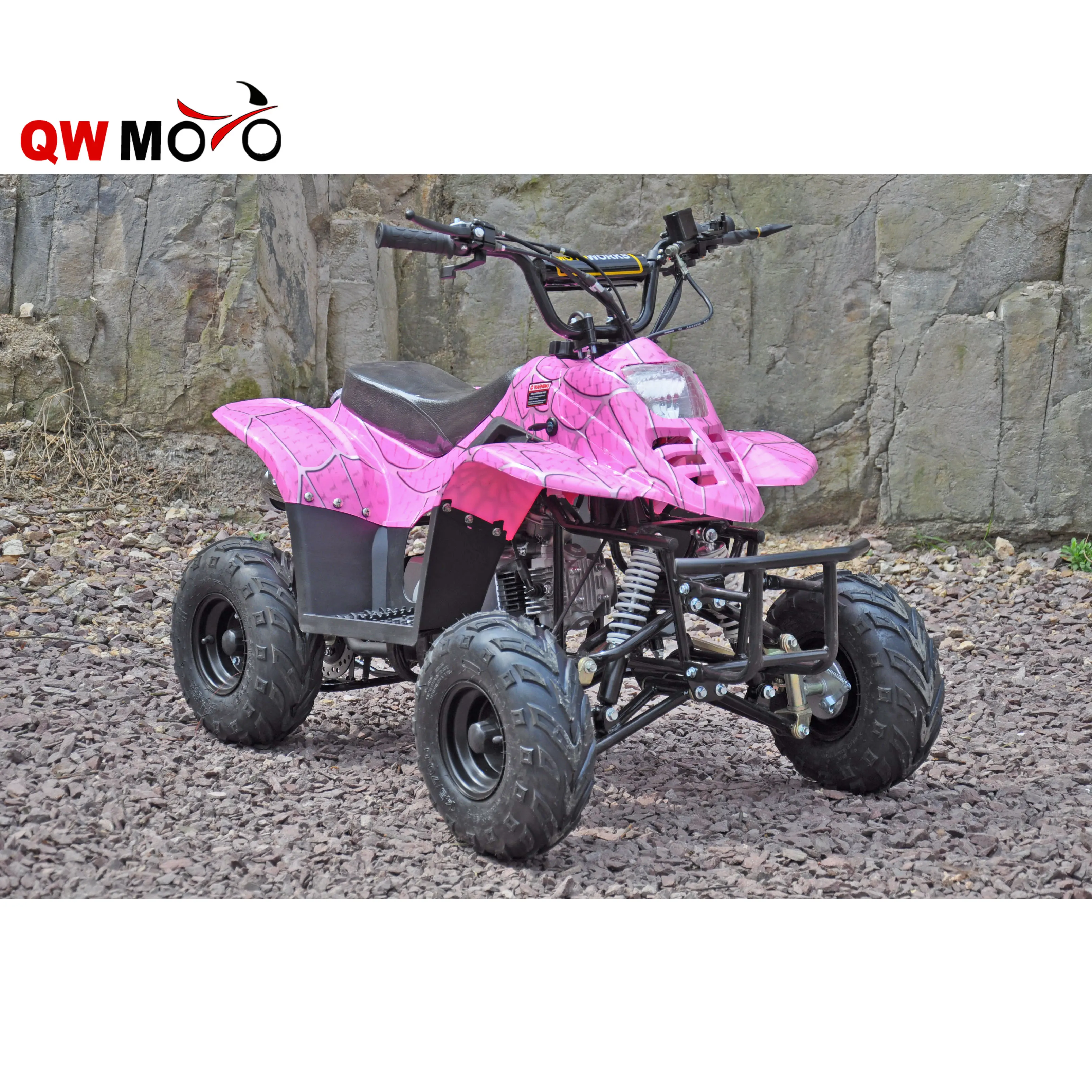 QWMOTO CE 50CC 4 stroke Pink Kids ATV 