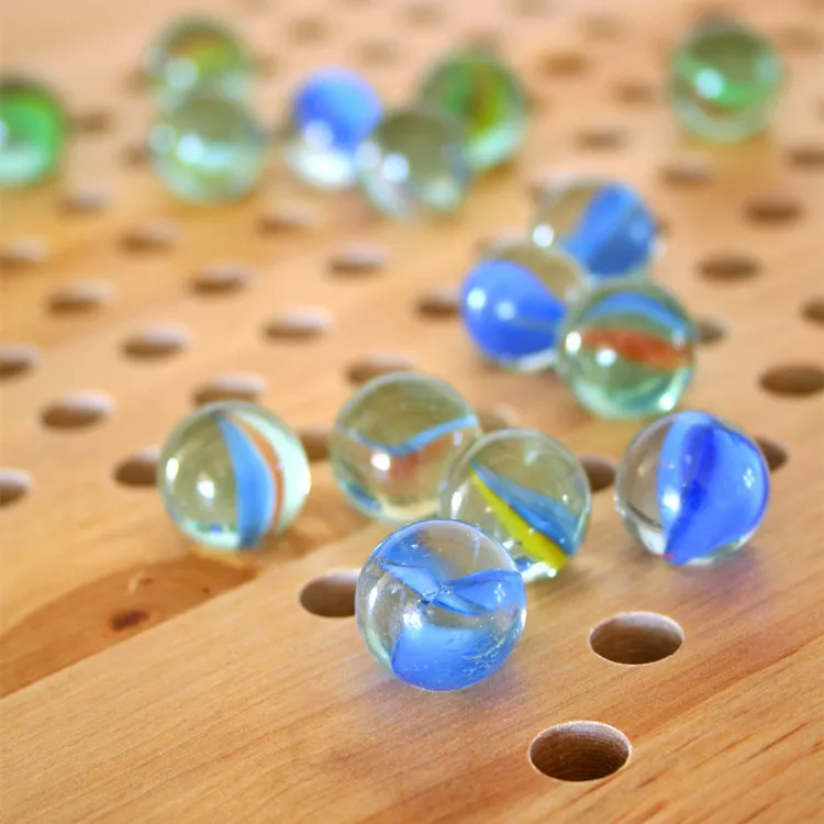 Дешевые круглые стеклянные шарики 16 мм для детей