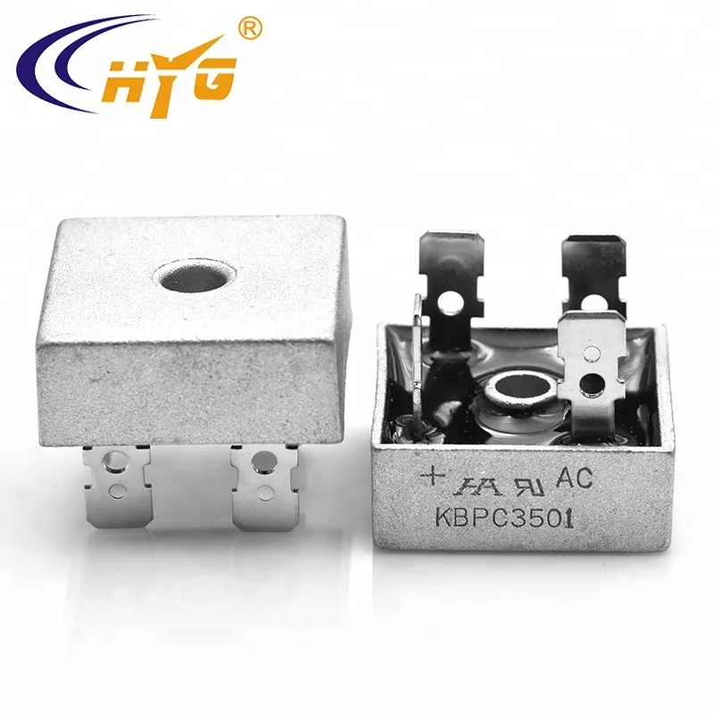 Bridge rectifier KBPC5001 diodes 50A large current large chip bridge rectifier KBPC5001 diodes
