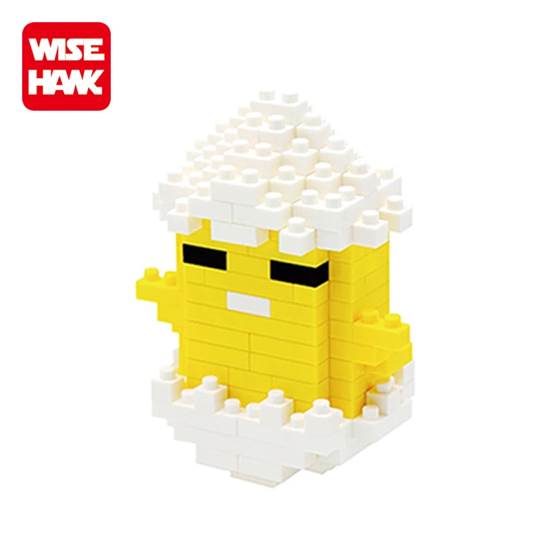 Japanese Plastic Building Block Assembling Toys Gudetama