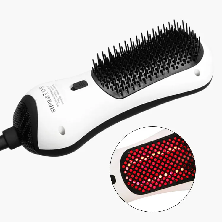 straightening brush hair dryer