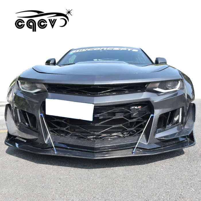 Newest Wide Body Kit For Chevrolet Camaro In Cqcv Style Carbon Fiber Rear  Lip Side Skirts Fender Hood Wing Spoiler Zl1 Bumper - Buy Body Kit For  Chevrolet Camaro,Carbon Fiber,Wide Fender Product