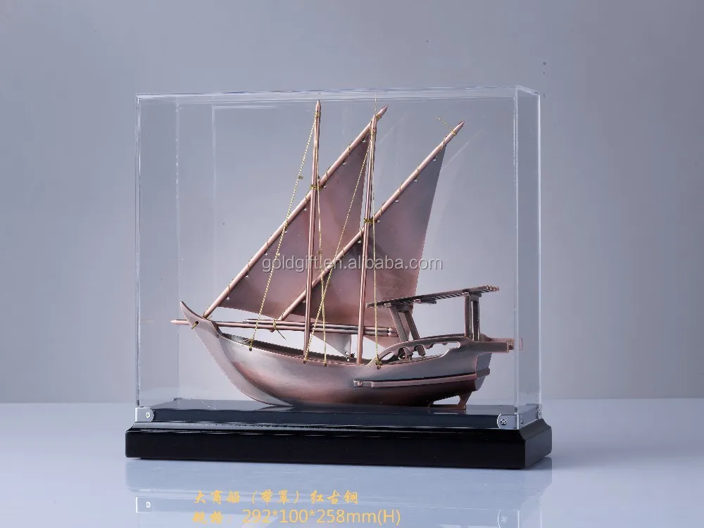 Позолоченная поделка-подарок для лодки/лодка бизнеса/позолоченный подарок