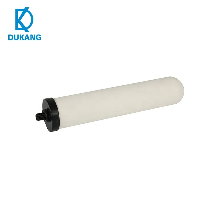 Ceramic Carbon Silver Ceramic 10'' Double Side Ceramic Candle Filter Cartridge Water Filter