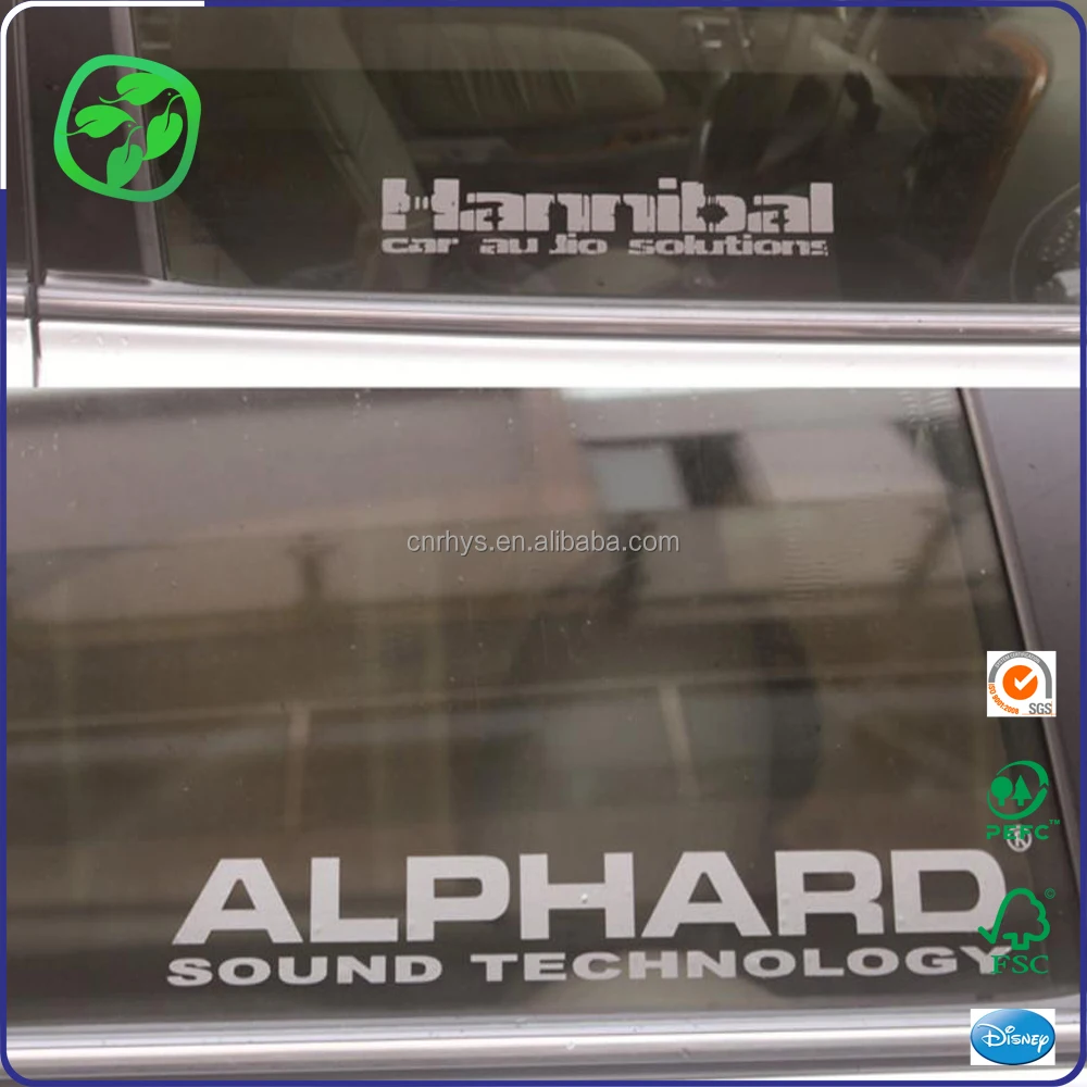 Custom car body stickers hot sale car stickers regular size for any vehicle