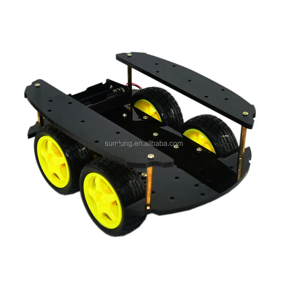 arduino 4 wheel drive robot