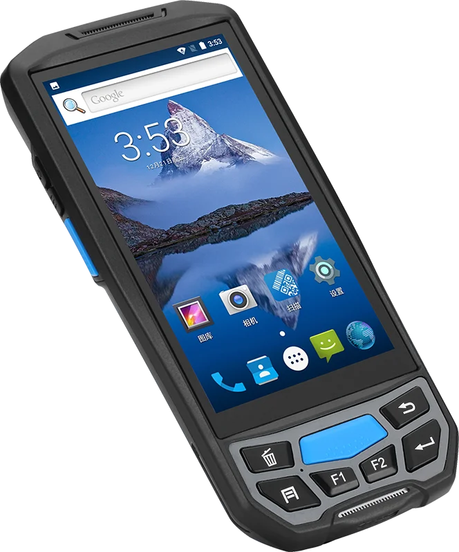 Blovedream U9000 Portable Android Wifi Barcode Scanner Pda for 1D 2D QR Data Collector