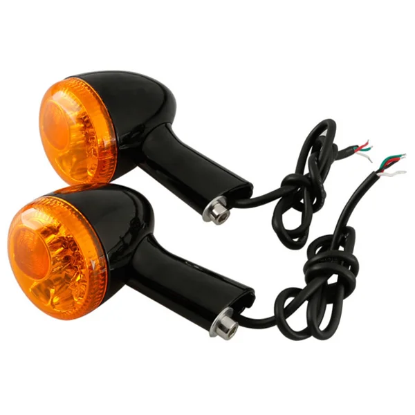 Rear LED Turn Signal Indicator Lights For Harley XL 883 1200 Sportster 92-16 New