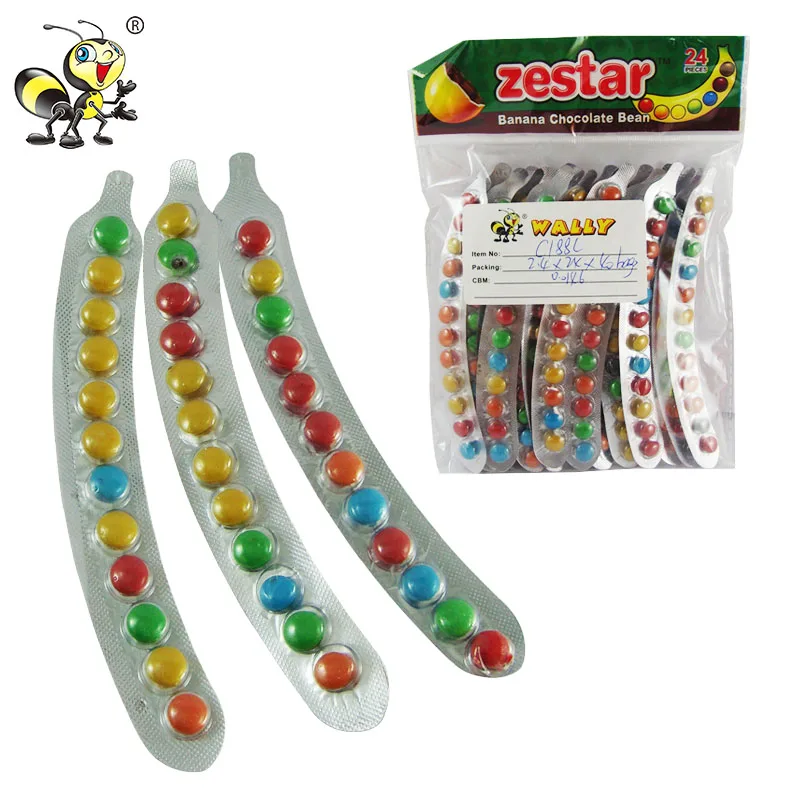 
 Шоколадные конфеты в форме банана  