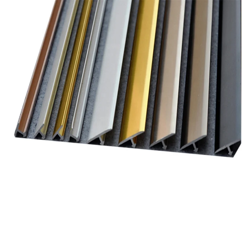 Aluminium Angle Anodised Coloured Zeva Natural 2000mm Long Edge Protection Deco 1,5mm 