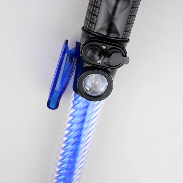 Многофункциональная СВЕТОДИОДНАЯ перезаряжаемая дорожная дубинка красная и синяя из поликарбоната с магнитным