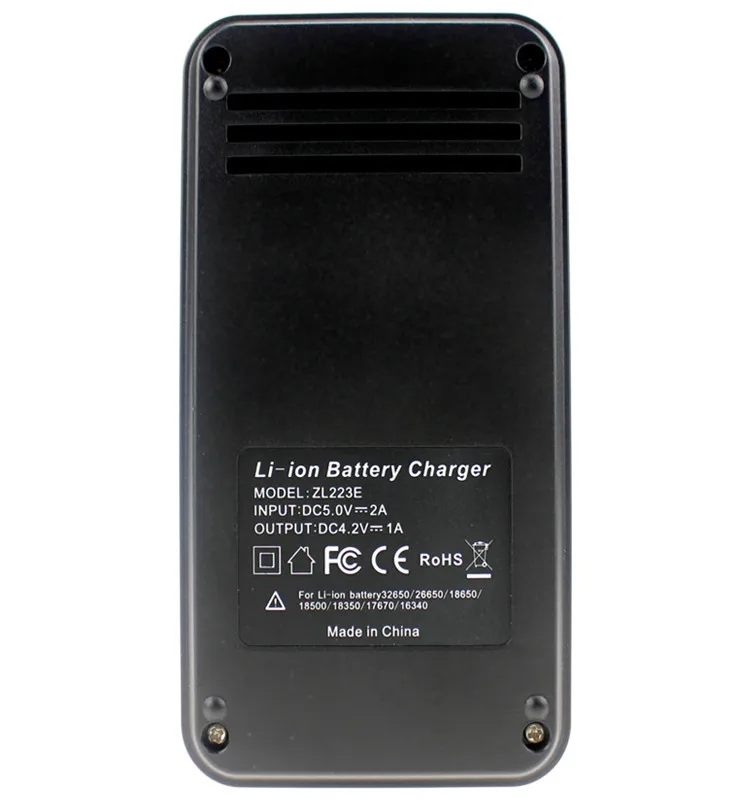 2-Bay литий-ионный LED дисплей USB18650 паров зарядное устройство ЕС