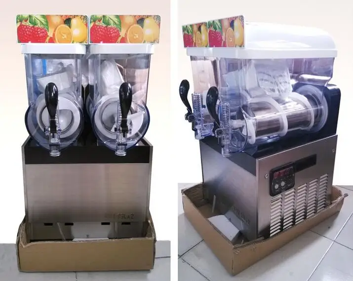 High Quality Single Double 3 Barrel Slush Machine Table