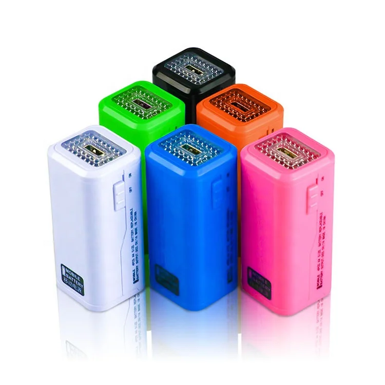Portable 1USB Mini Pocket USB Charger 5V 1A Travel Charger Power Supply for Multiple Mobile Phone Accessories AA Power Bank