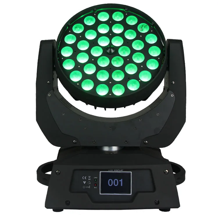 フォトビジョン 36x10w 4 in 1 rgbw 4in1 36x10 moving head wash zoom led