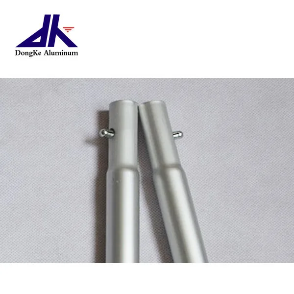 Aluminum Alloy Pole with Spring Button