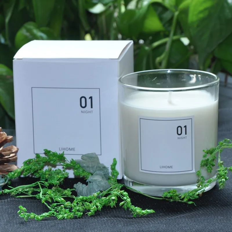 Custom Luxury Candle Mailer Box with Recycled Materials and Food Grade Paperboard