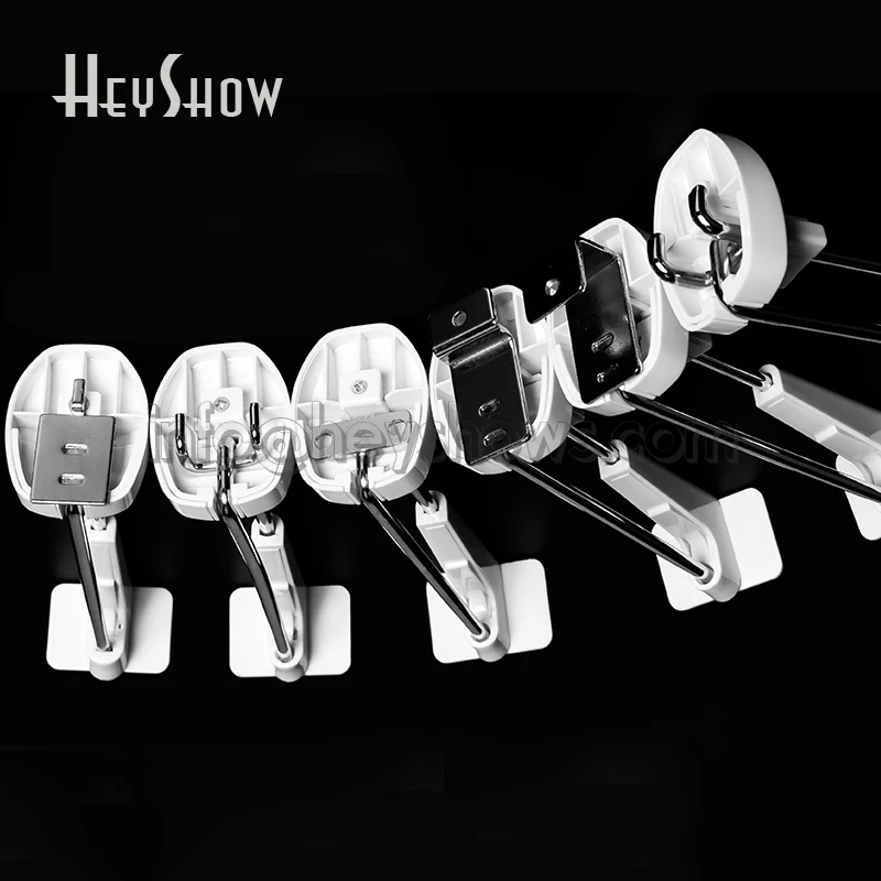 Magnetic Security Display Hook for Slatwall Theftproof Square Steel Hang Locking Solution Retail Shop Retail Shop 58kHz