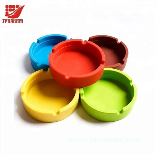 Самая популярная силиконовая пепельница с принтом логотипа