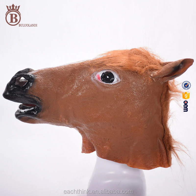 ビニールpvc日本の面白い馬の頭の変装動物の馬の頭のマスク Buy 馬頭マスク ビニール Pvc ハロウィン動物マスク 卸売パーティー動物馬頭マスク Product On Alibaba Com