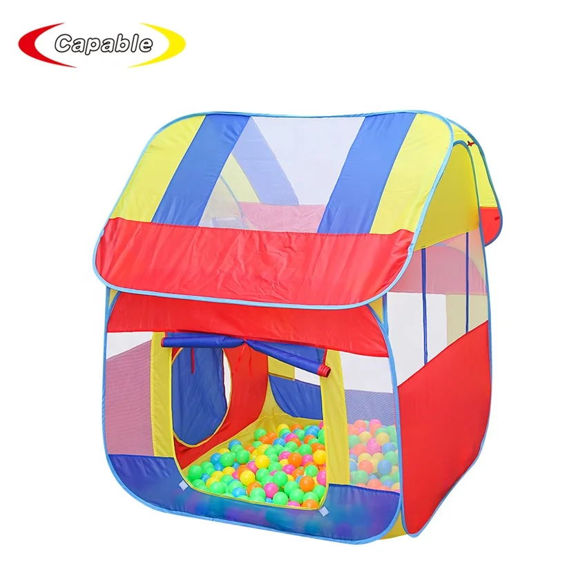 Children toy camping pop up play tent house for kids