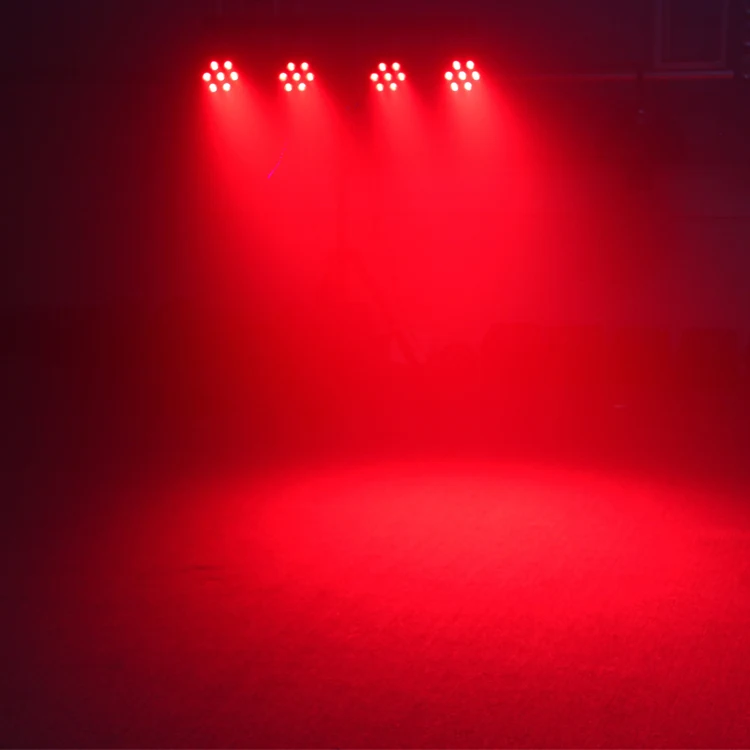 Portable Dj Par Light Stage Led Disco Lights Dj Equipment Gig Bar Luces Para Discoteca Tricolor 4 Par System With Stand