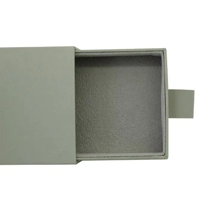 Индивидуальные логотип маленький вытащить гибкие Вычуры тесемки зеленый картонная коробка для упаковки с выдвижными ящиками Жесткий Стиль Раздвижные бумажная коробка подарка