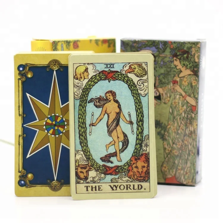 2021 High Quality Tarot Cards Deck Deck Cards Printing Custom Playing